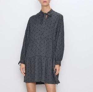 ZARA Dotted Dress NWT